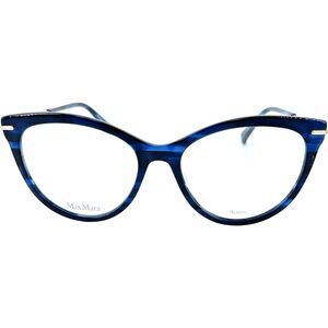 Max Mara MM1372 Womens Eyeglass Frame 038I Blue Horn